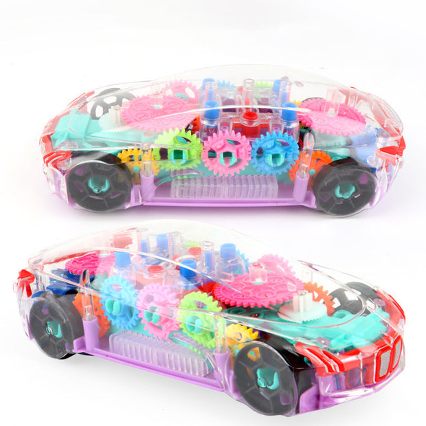 Children's educational toy car