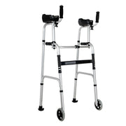 a pair of walkers with wheels on a white background