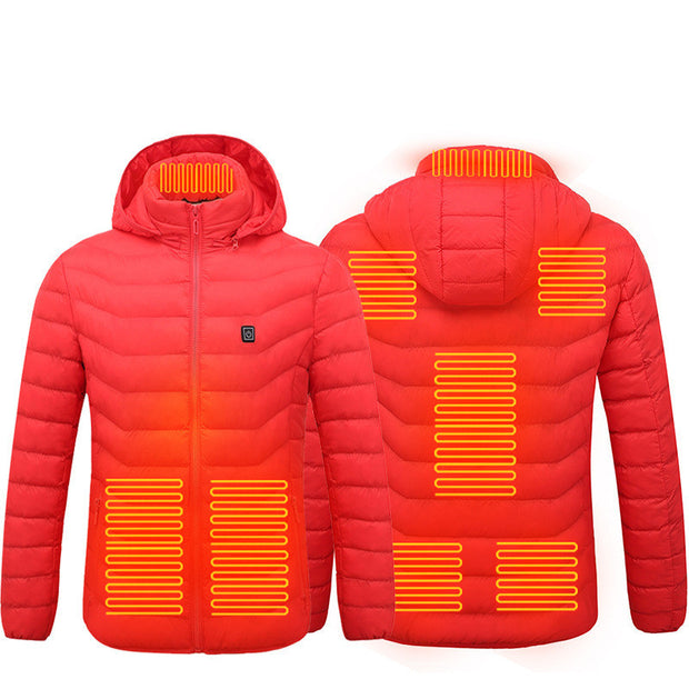 Stay Warm in Style: USB Electric Heated Jacket – Ultimate Winter Protection.