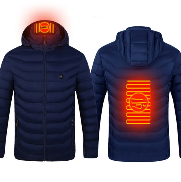 Stay Warm in Style: USB Electric Heated Jacket – Ultimate Winter Protection.