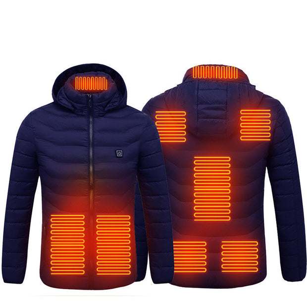 Stay Warm in Style: USB Electric Heated Jacket – Ultimate Winter Protection.