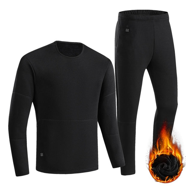 Ultimate Cold Protection: USB Heated Long Johns – Stay Warm and Cozy