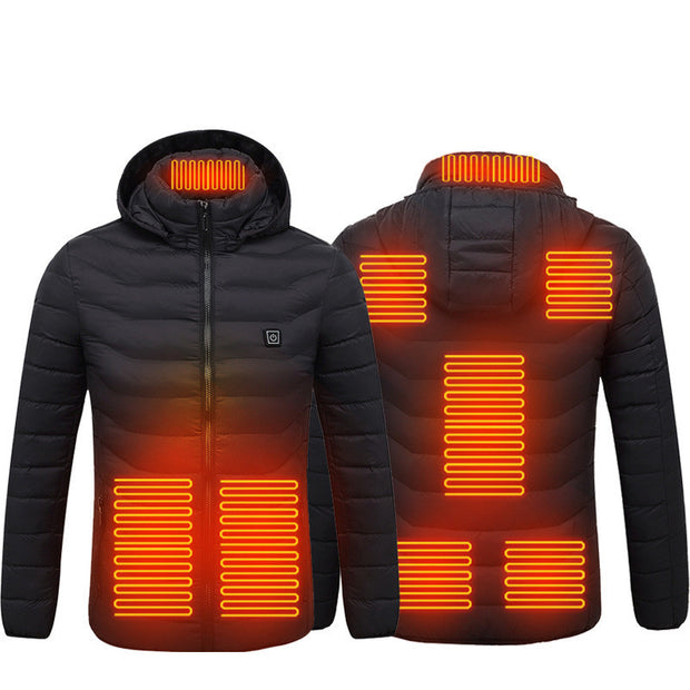 Stay Warm in Style: USB Electric Heated Jacket – Ultimate Winter Protection.